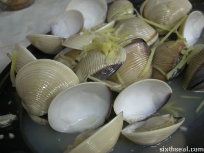 ginger clams