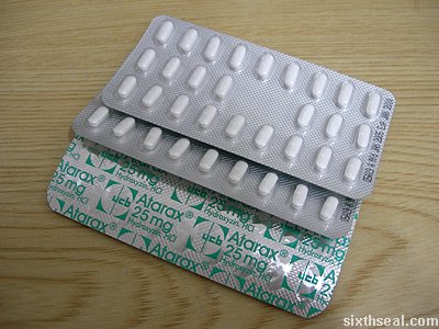 atarax blister packs