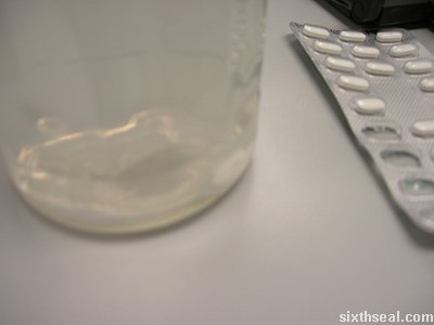 atarax cold water shaken