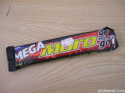 mega moro chocolate bar
