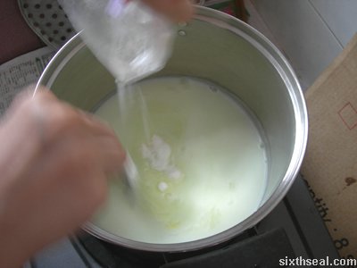 pudding mooncake honeydew