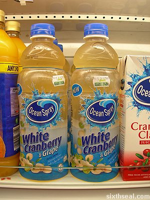 white cranberry grape