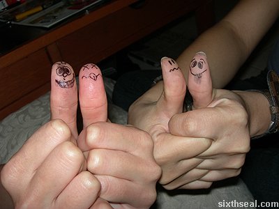 thumb people