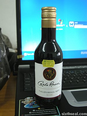 carlo rossi mini bottle 187