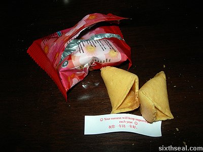 fortune cookie break