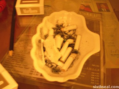 soap ashtray