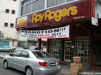 roy rogers kuching