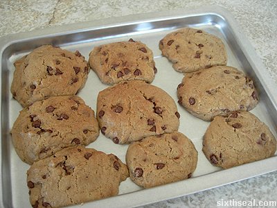 bc chocolate chip baked