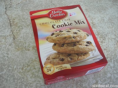 bc chocolate chip cookie mix
