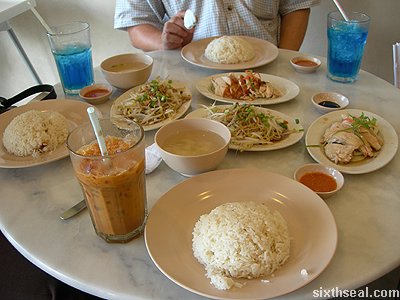 hainan st chicken rice