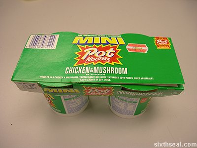 mini pot noodle