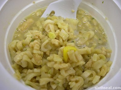 mini pot noodle done
