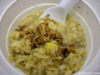 mini pot noodle sauce