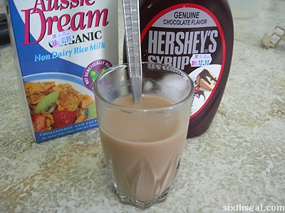 organic rice milk hersheys