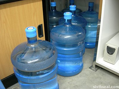 water cooler bottle