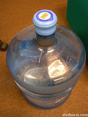 water cooler bottle seal