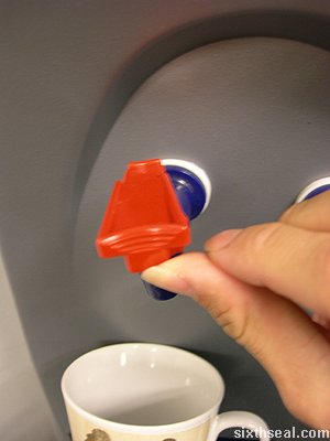 water cooler red