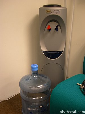 water cooler remove