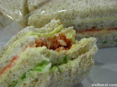 triple sandwich
