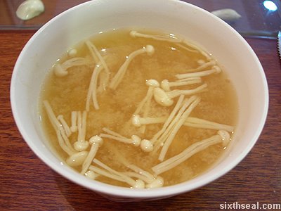 thymes miso soup