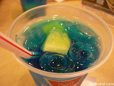 yoshinoya hawaiian pepsi ice pineapple