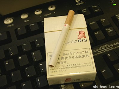 rin cigarettes single