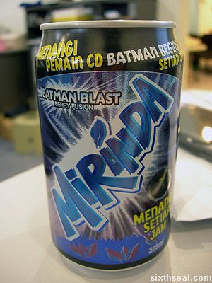 mirinda batman blast