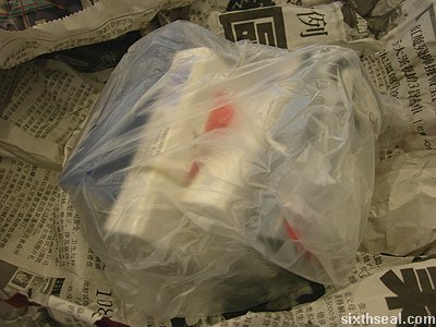 penang cigarettes plastic bag