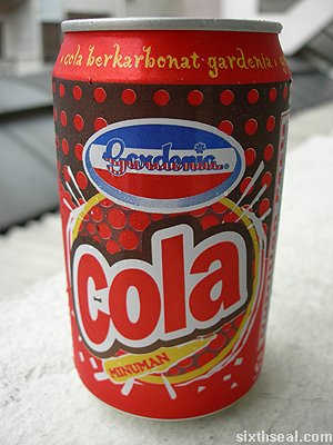 gardenia cola can