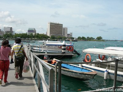 manukan island jetty