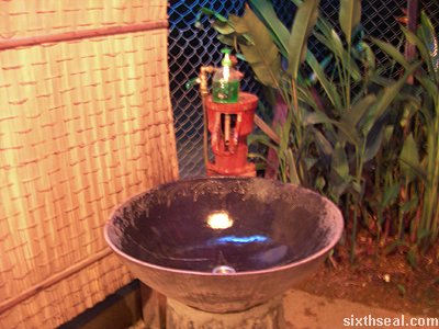 my house steamboat washbasin