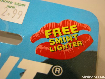 free smint lighter