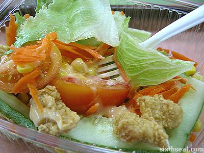 Does KFC sell salads?