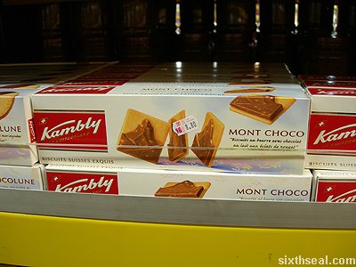 kambly mont choco