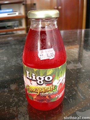 ligo pomegranate juice