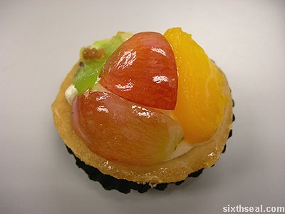 mini fruit tart