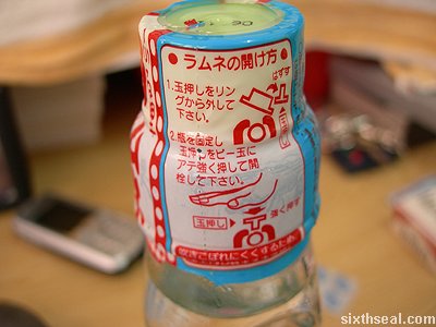 ramune bottle top