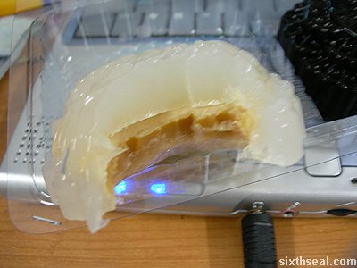 strange mooncakes cheese inside