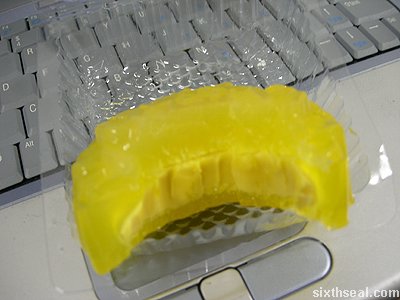 strange mooncakes custard
