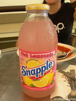 snapple pink lemonade