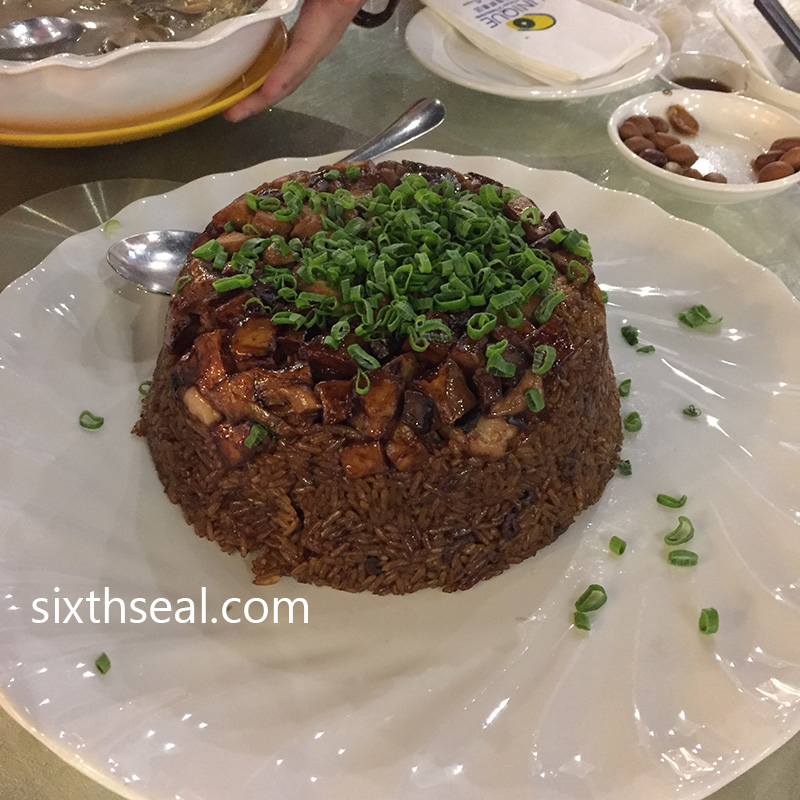 Waxed Meat with Glutinous Rice