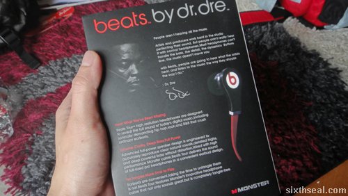 fake monster beats by dr dre-tour-box