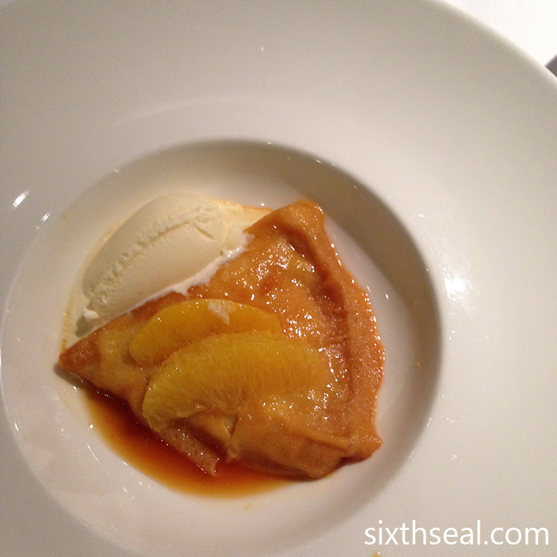 Crepe Suzette with Grand Marnier