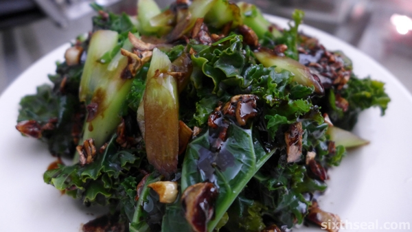 stir fried kale