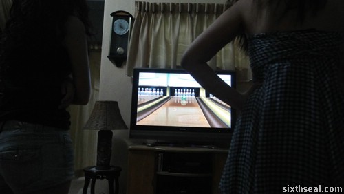 wii bowling