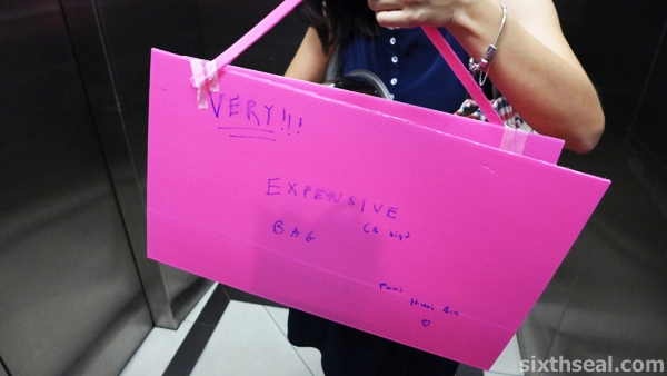 expensive handbag
