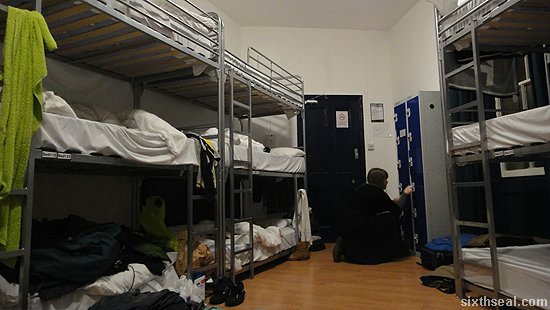 mixed dorm hostel london