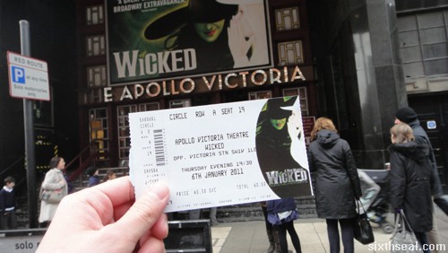 wicked ticket