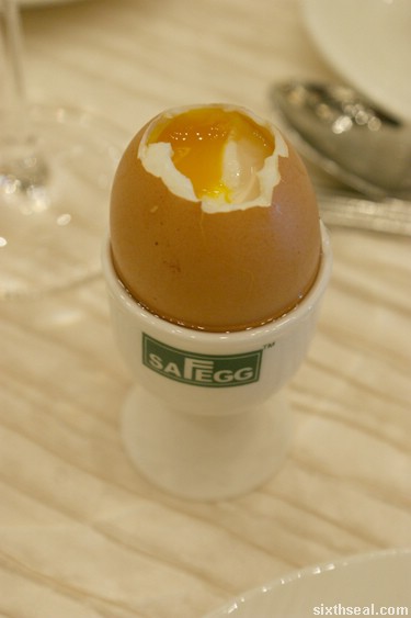 soft boiled egg