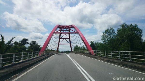 red bridge